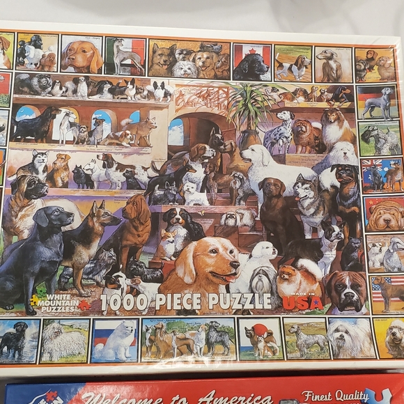 Lot of White Mountain puzzles - Picture 3 of 6